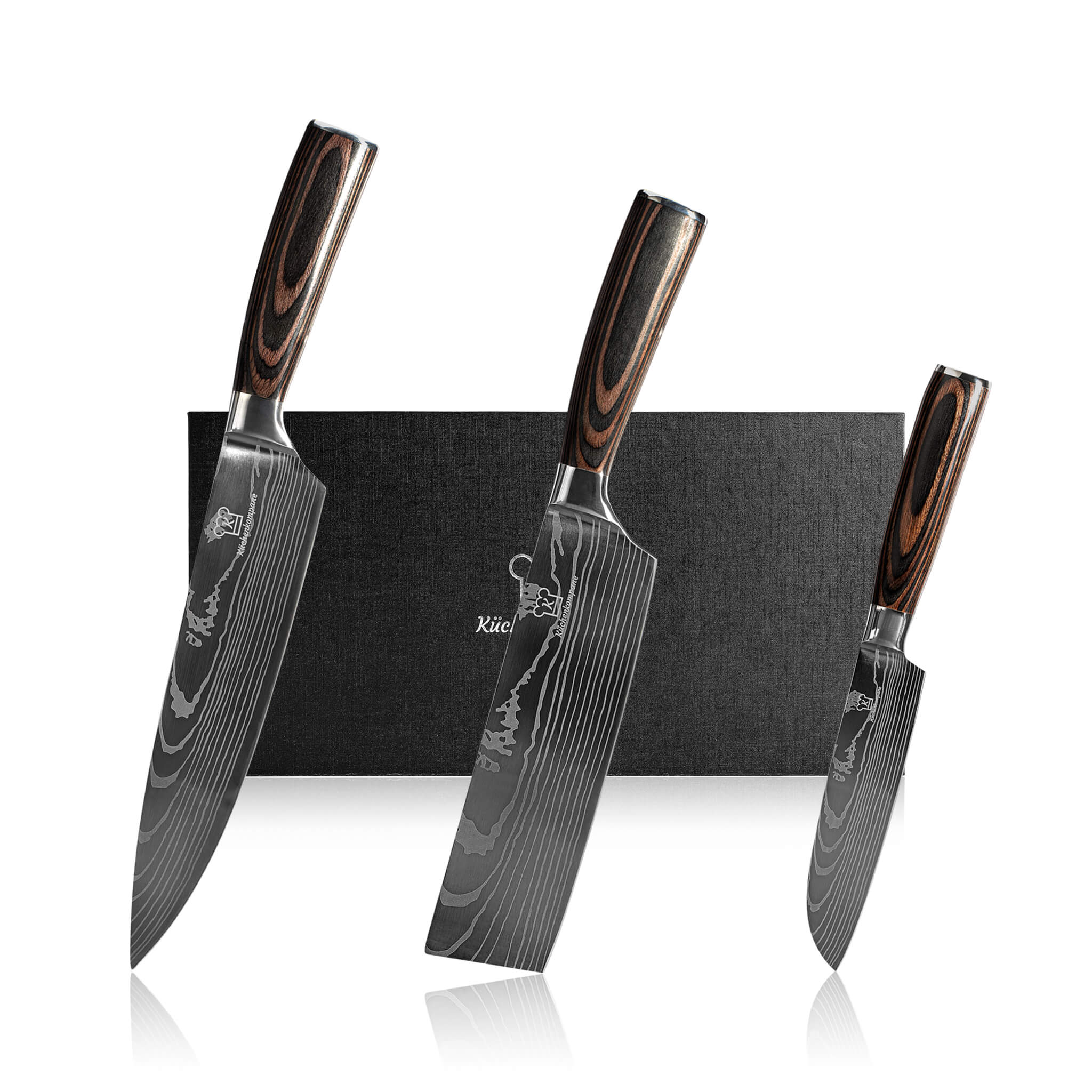 Hectorknives® Asiatisches Messerset Pro