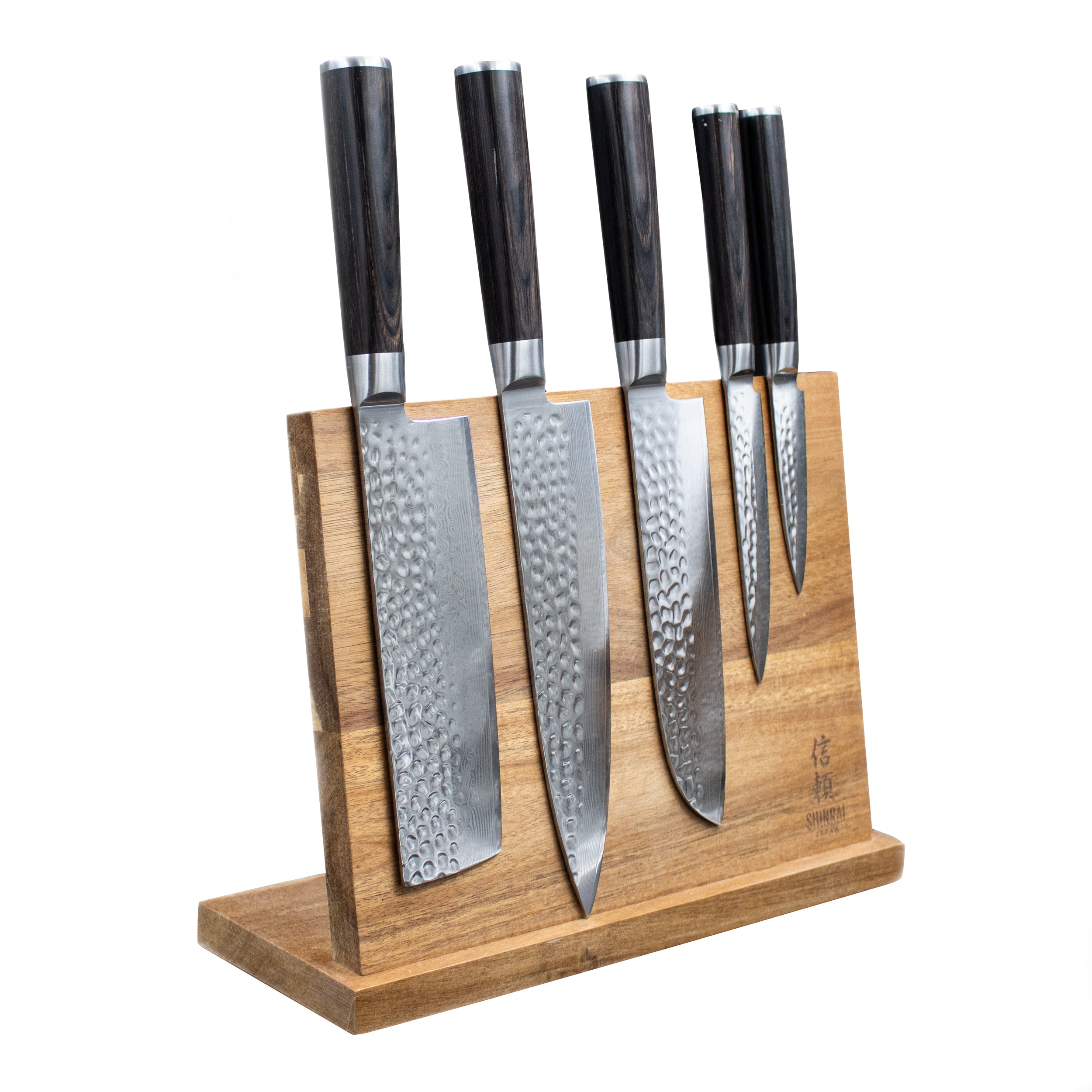 SUKO - Hammerschlag Damast BR 5-tlg. Messerset