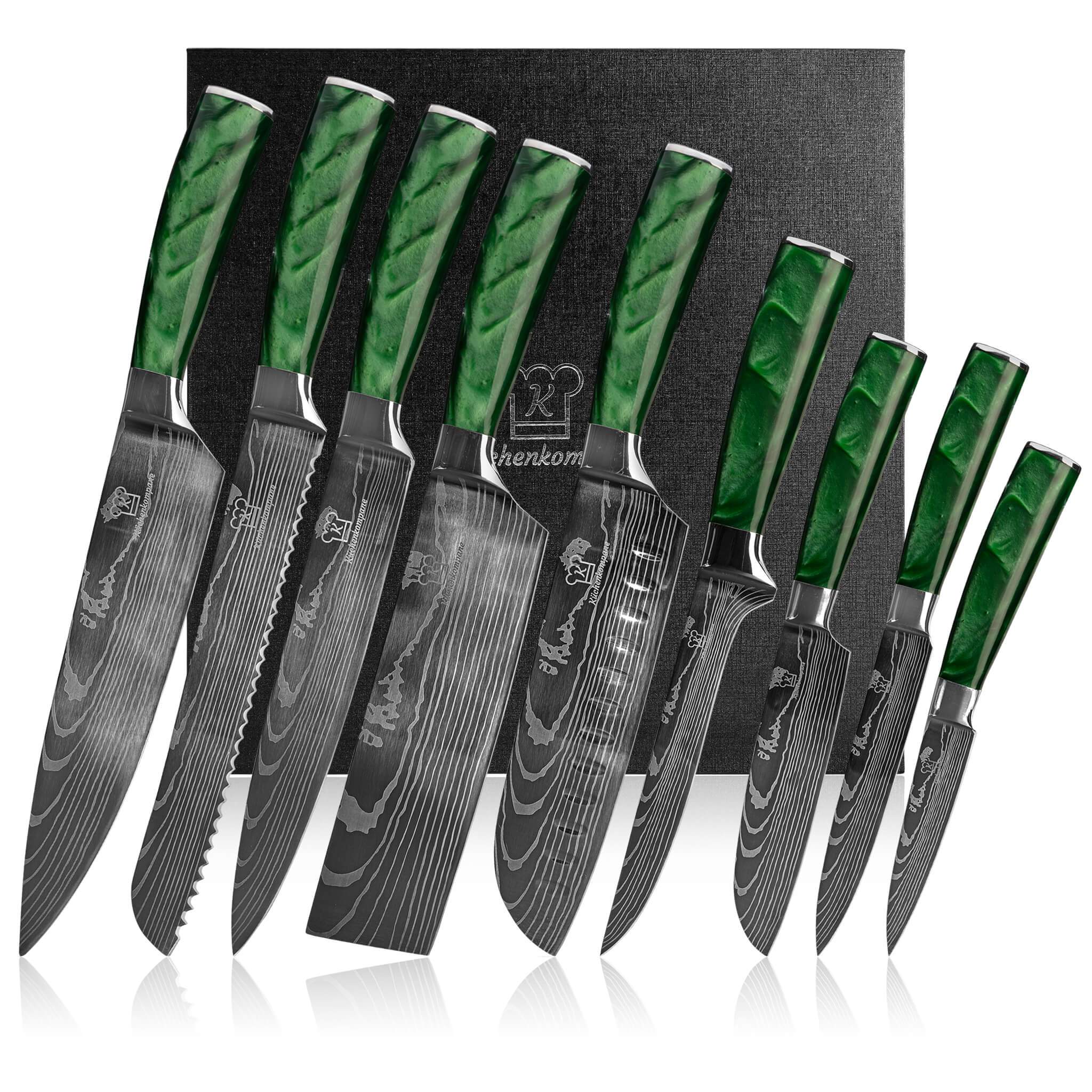 Spezial Messerset grün